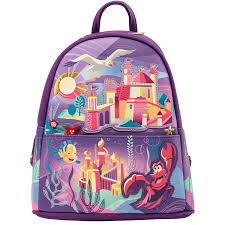 Loungefly Disney Ariel Castle Collection Mini Backpack