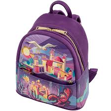 Loungefly Disney Ariel Castle Collection Mini Backpack