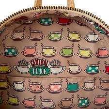 Loungefly WB Friends Central Perk Domed Coffee Mug Scented Mini Backpack