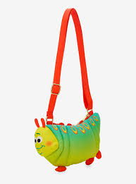 Loungefly Disney Pixar A Bug's Life Heimlich Figural Crossbody Bag