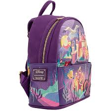 Loungefly Disney Ariel Castle Collection Mini Backpack