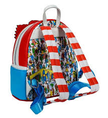 Loungefly Where's Waldo Cosplay Mini Backpack