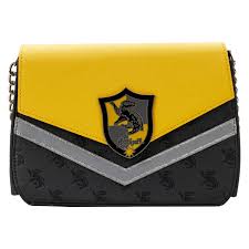 Loungefly Harry Potter Hufflepuff Chain Strap Cross Body Bag