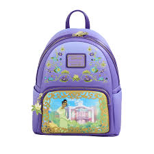 Loungefly Disney Princess Dreams Series Tiana Window Mini Backpack