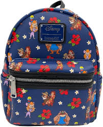 Loungefly Disney Chip N Dale: Rescue Rangers All Over Print Mini Backpack