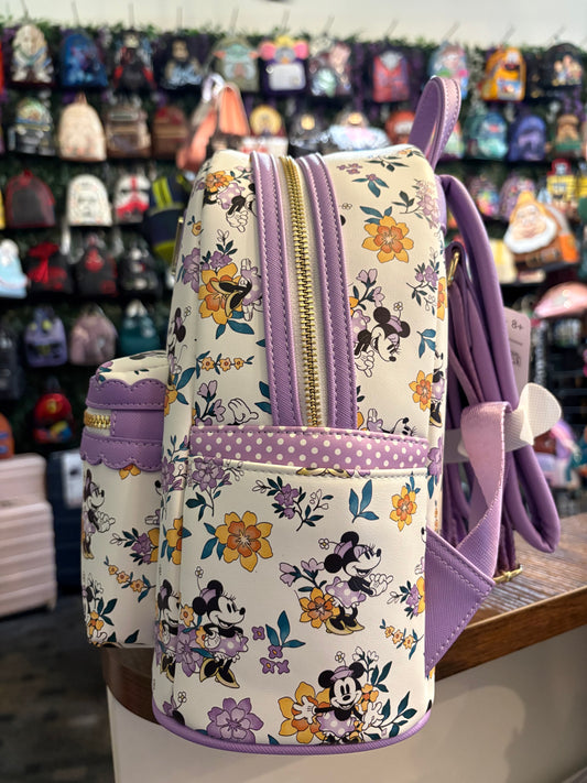 Loungefly Disney Minnie Mouse Floral mini Backpack
