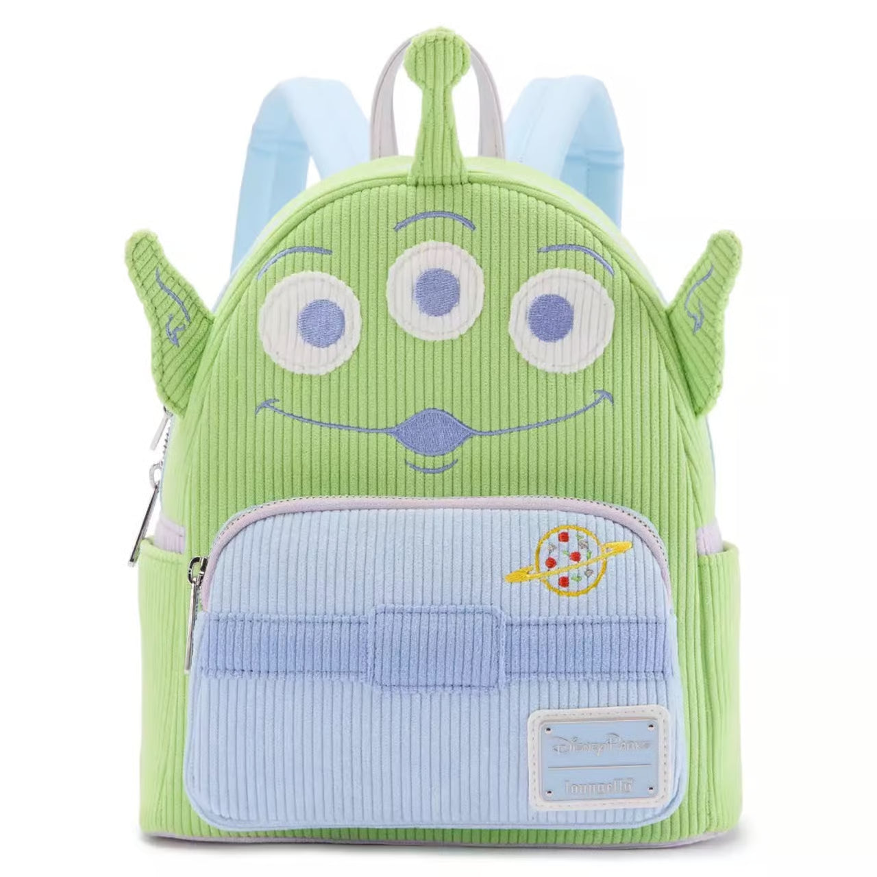Loungefly Disney Parks Pixar Toy Story Alien Pizza Planet Mini Backpack