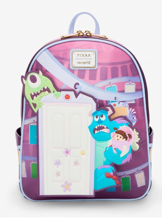 Loungefly Disney Pixar Monsters, Inc. Door Scene Mini Backpack