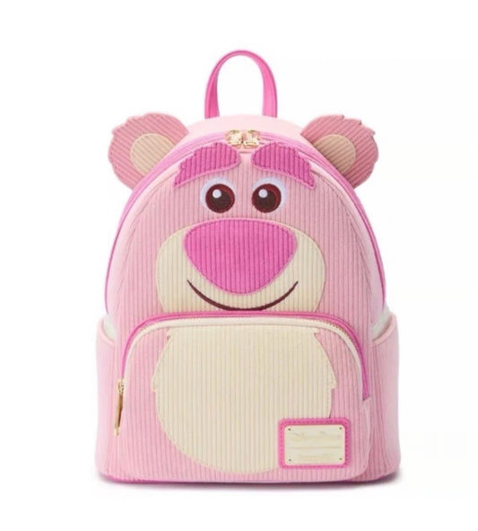 Loungefly Disney Parks Lotso Toy Story Chenille Collection Mini Backpack