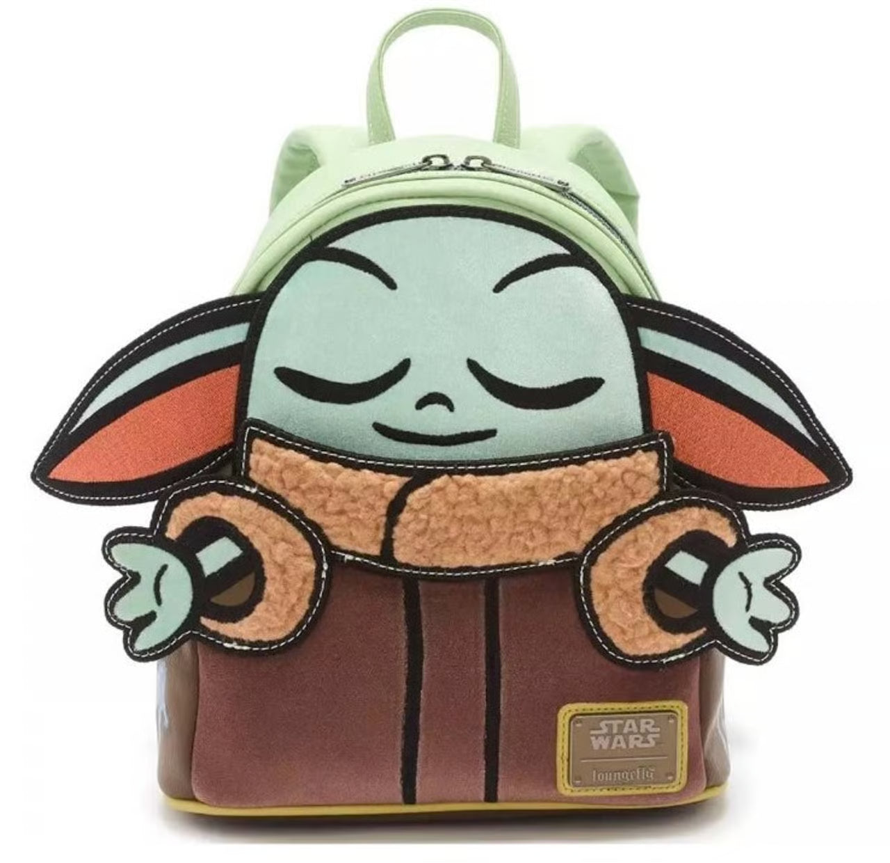 Loungefly Disney Parks Star Wars Mandalorian Grogu Mini Backpack