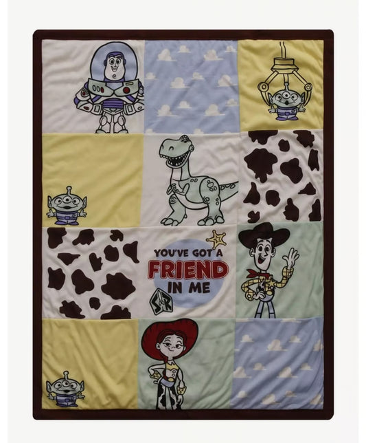 Toy Story Western Quilted Baby Blanket