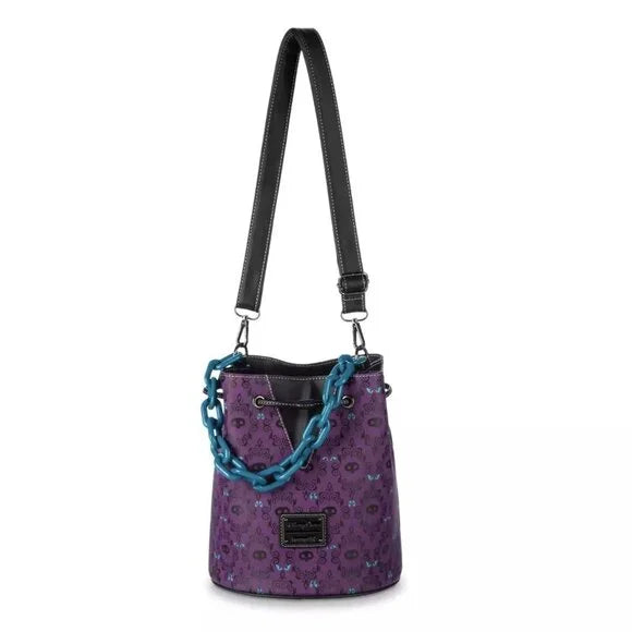 Loungefly Disney Haunted Mansion Bucket Crossbody Bag - Glow in the Dark