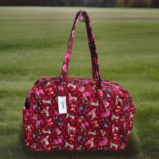 Vera Bradley Large Weekender Travel - Holiday Hounds
