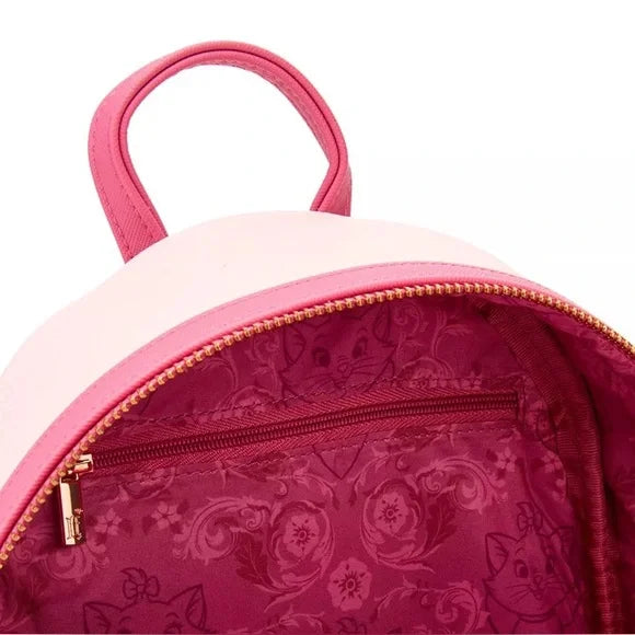 Loungefly Disney The Aristocats Marie Floral Tooling Backpack