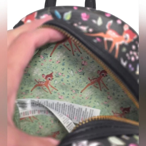 Loungefly Disney Parks Bambi AOP Mini Backpack