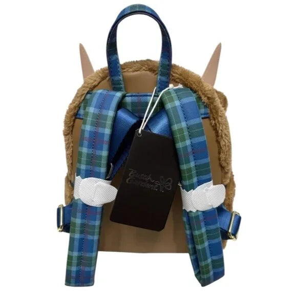 Loungefly Busch Gardens Exclusive Highland Cow Plush Mini Backpack