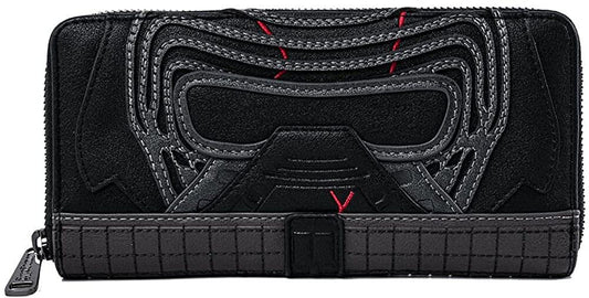 Loungefly Star Wars Kylo Ren Cosplay Faux Leather Zip Around Wallet