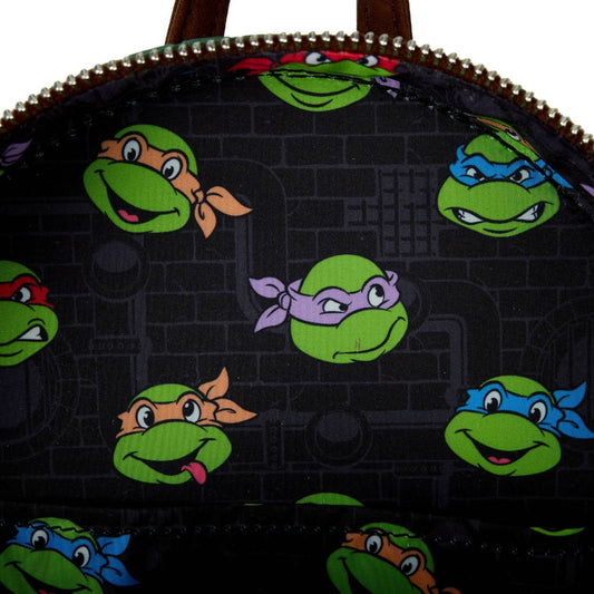 Loungefly Nickelodeon TMNT Figural Shell Convertible Crossbody