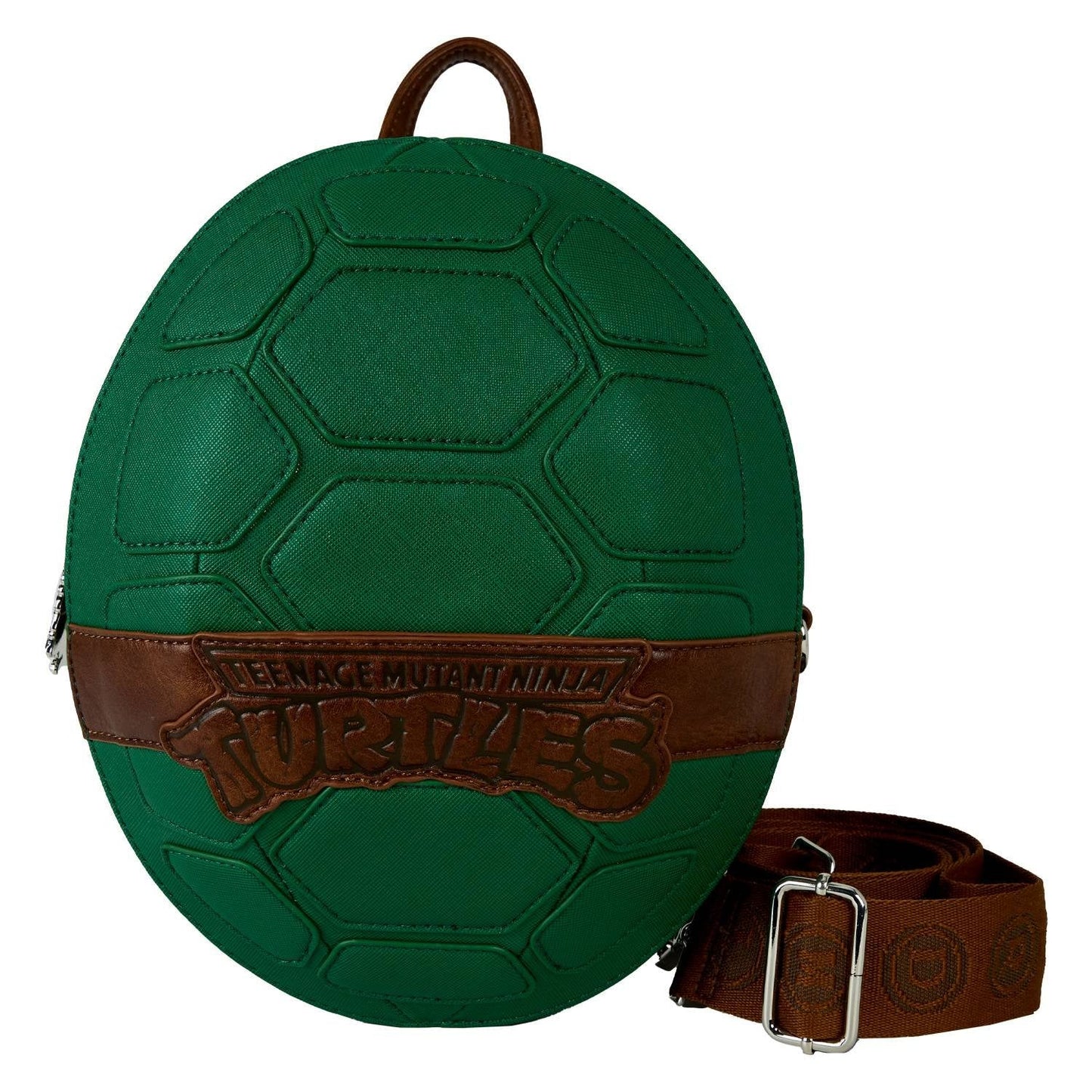 Loungefly Nickelodeon TMNT Figural Shell Convertible Crossbody