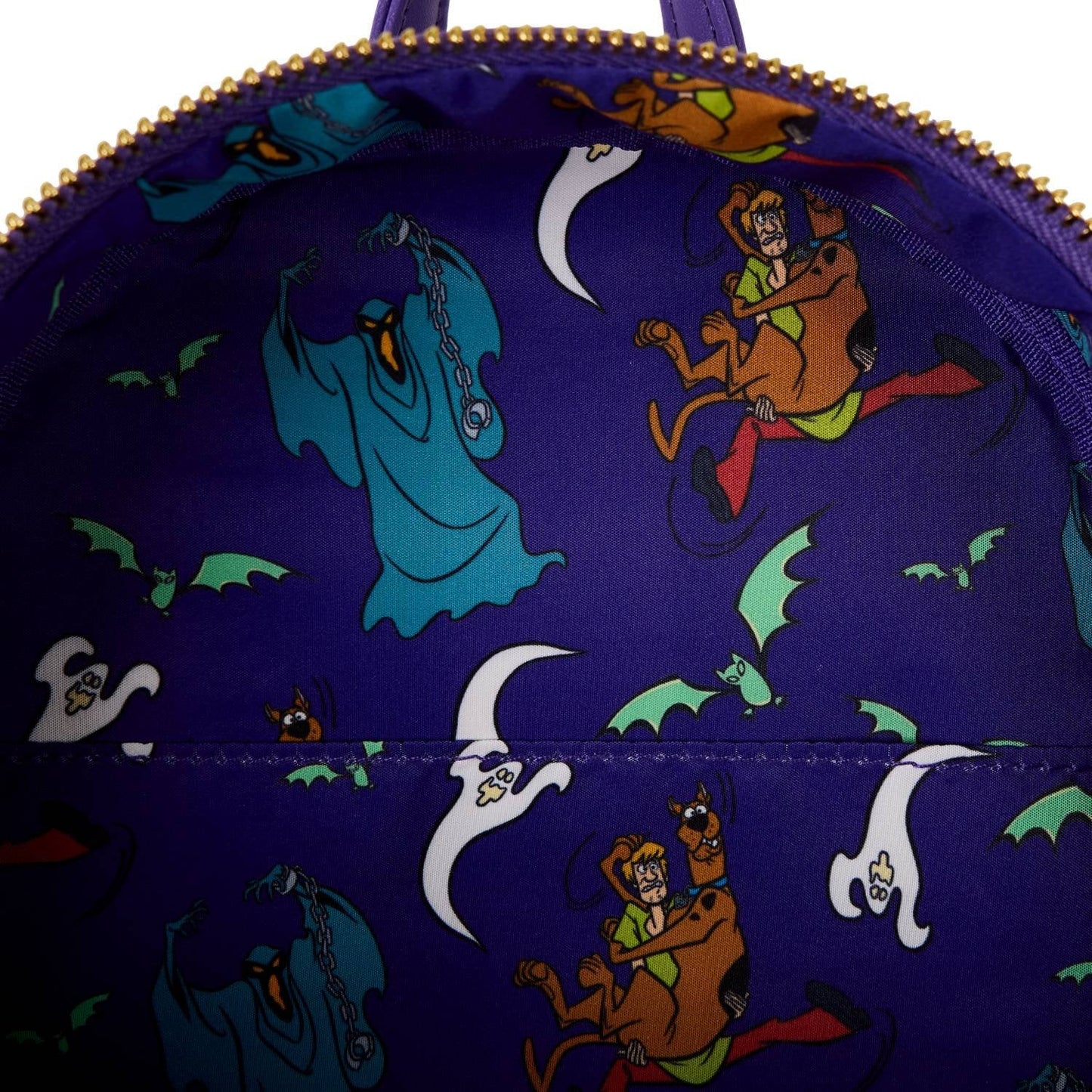 Loungefly Warner Brothers Scooby-Doo Mystery Inc. Haunted Mansion Lenticular Mini Backpack