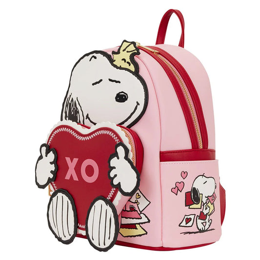 Loungefly Peanuts Snoopy Valentine's Day Mini Backpack