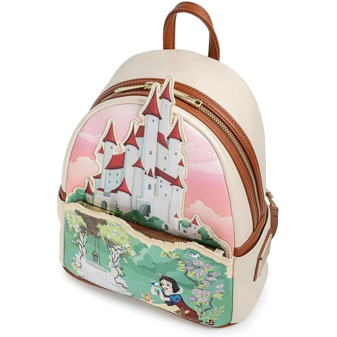 Loungefly Disney Snow White Castle Series Mini Backpack