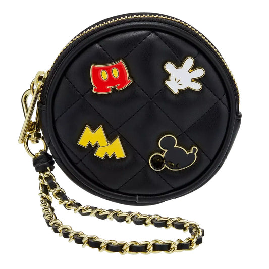 Loungefly Disney Mickey Mouse Icons Quilted Coin Purse