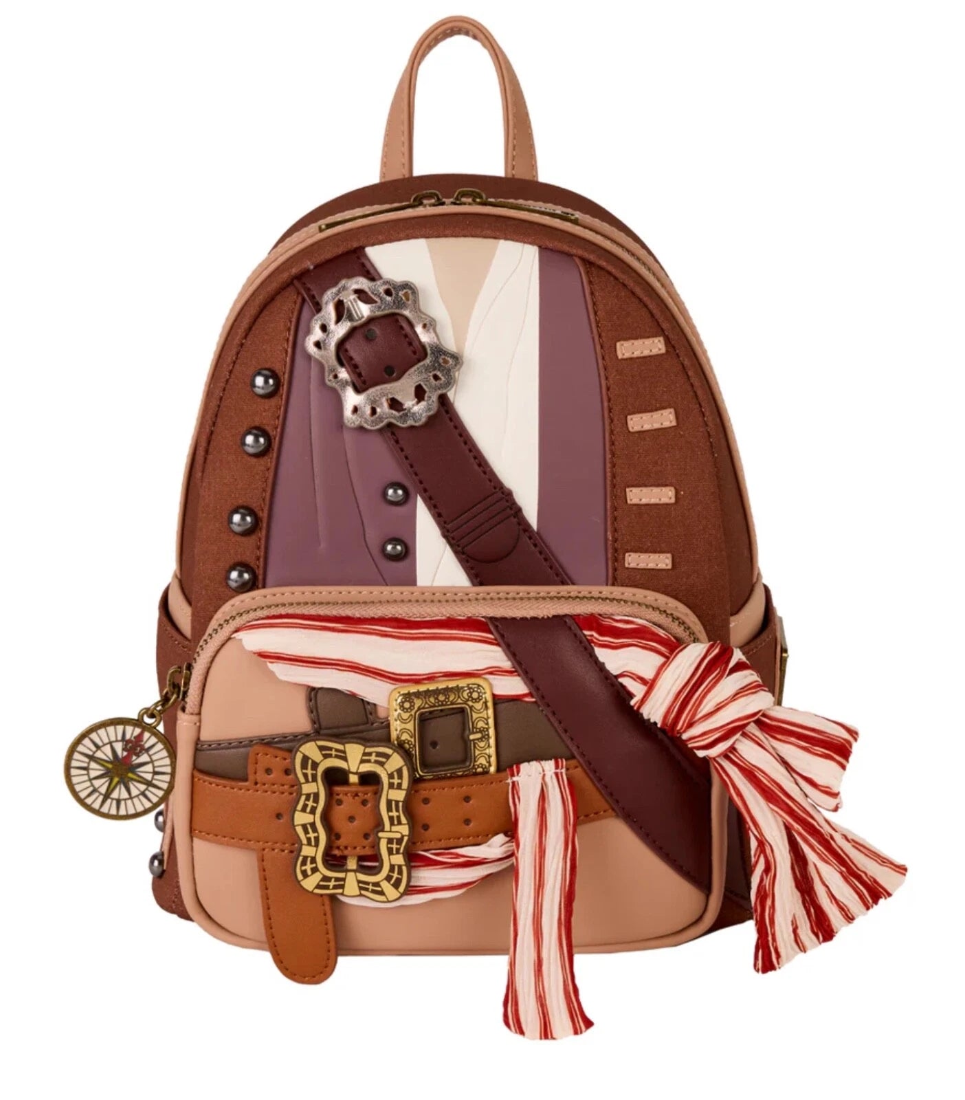 Loungefly Disney Jack Sparrow Costume Cosplay Mini Backpack