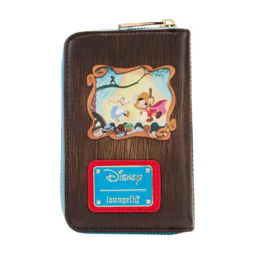 Loungefly Pinocchio Book Zip Around Wallet