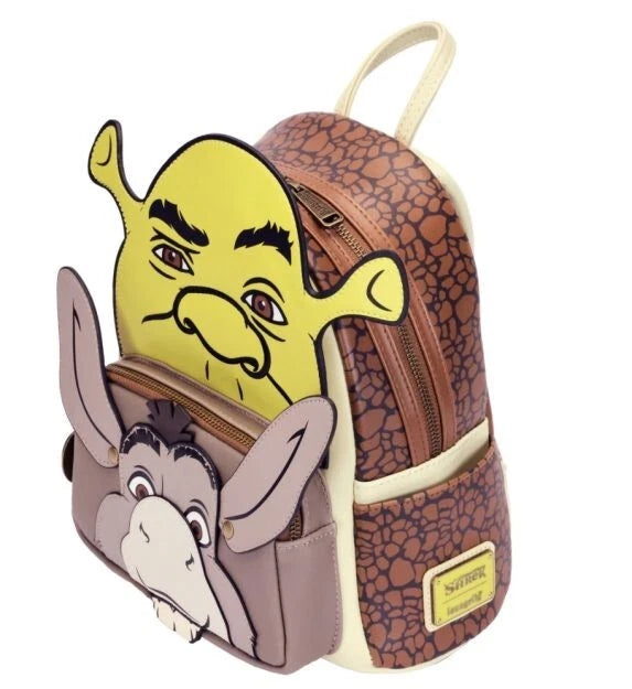 Loungefly DreamWorks Shrek & Donkey Cosplay Mini Backpack