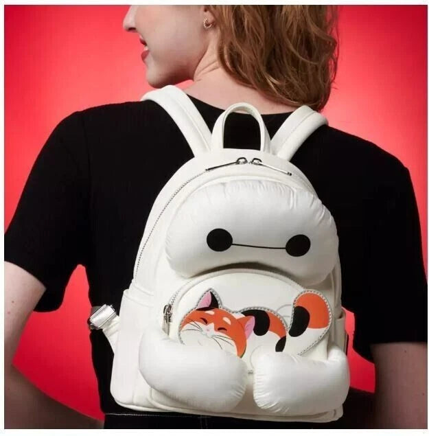 Loungefly Disney Parks Baymax and Mochi Mini Backpack – Big Hero 6