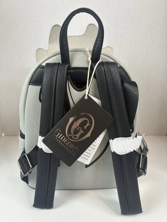 Loungefly Gideon’s Bakehouse Gray Gargoyle Mini Backpack - Glow-in-the-Dark