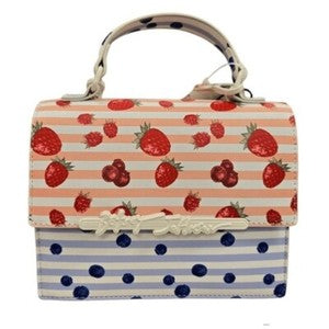 Betsy Johnson Strawberry and Blueberry Mini Crossbody