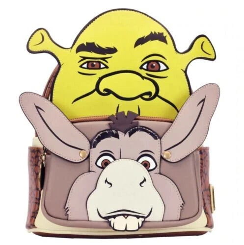Loungefly DreamWorks Shrek & Donkey Cosplay Mini Backpack