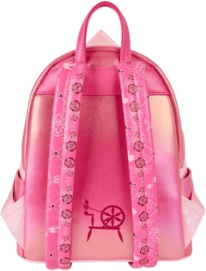Loungefly Disney Sleeping Beauty Aurora Iridescent Cosplay Mini Backpack