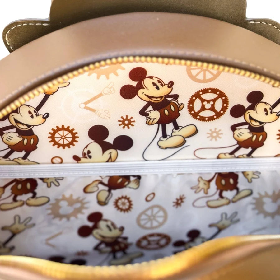 Loungefly Disney Mickey Mouse Steampunk Figural Mini Backpack