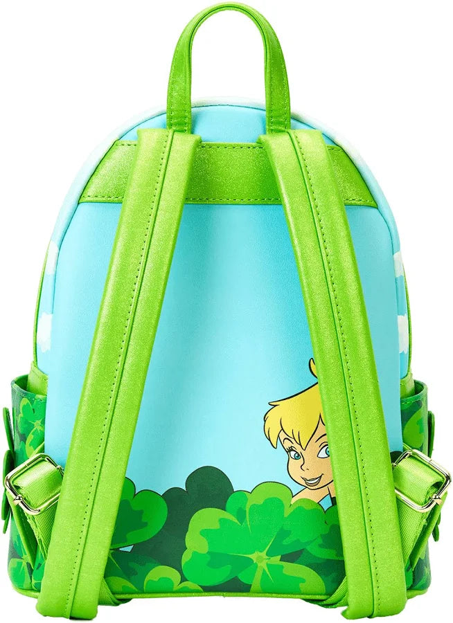 Loungefly Peter Pan Tinker Bell Exclusive Clover Mini Backpack