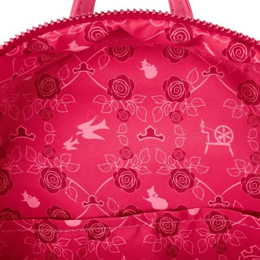 Loungefly Disney Sleeping Beauty Aurora Iridescent Cosplay Mini Backpack