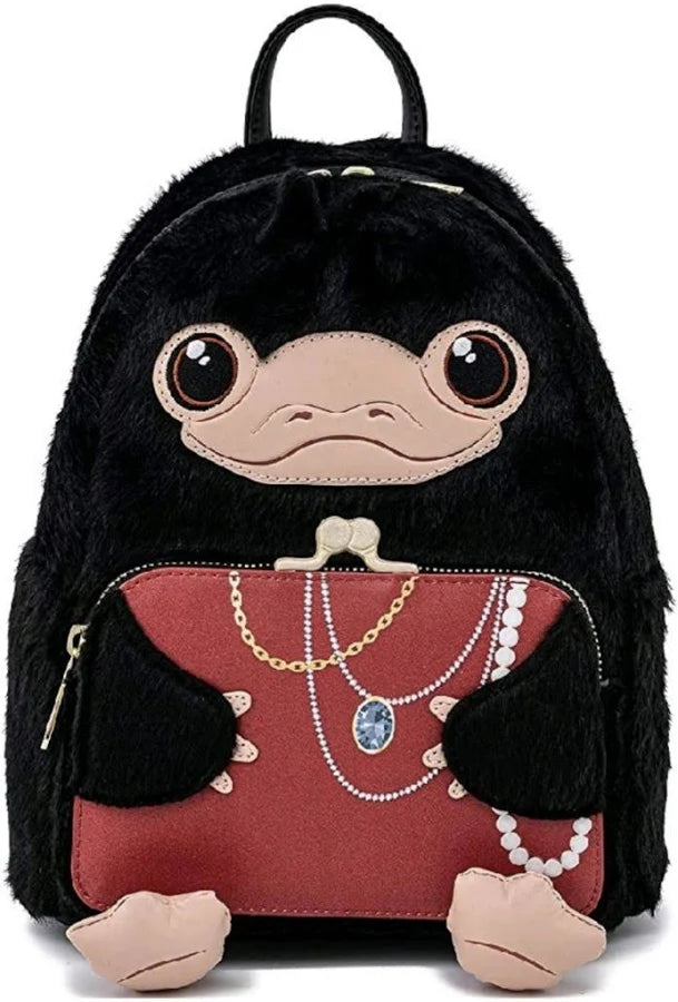 Loungefly Fantastic Beasts Niffler Plush Cosplay Mini Backpack