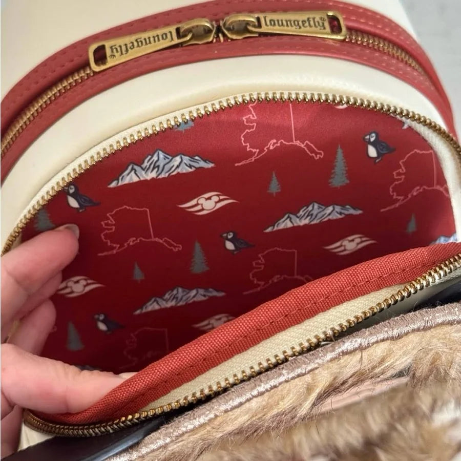 Loungefly Disney Cruise Line DCL Alaska Minnie Mouse Wonder Mini Backpack