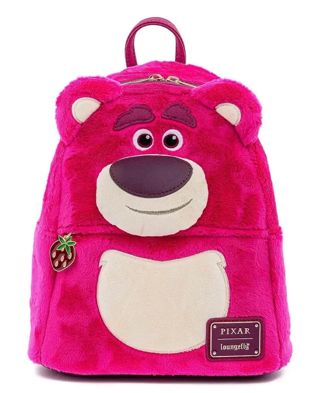 Loungefly Disney Pixar Lotso Sherpa Mini Backpack