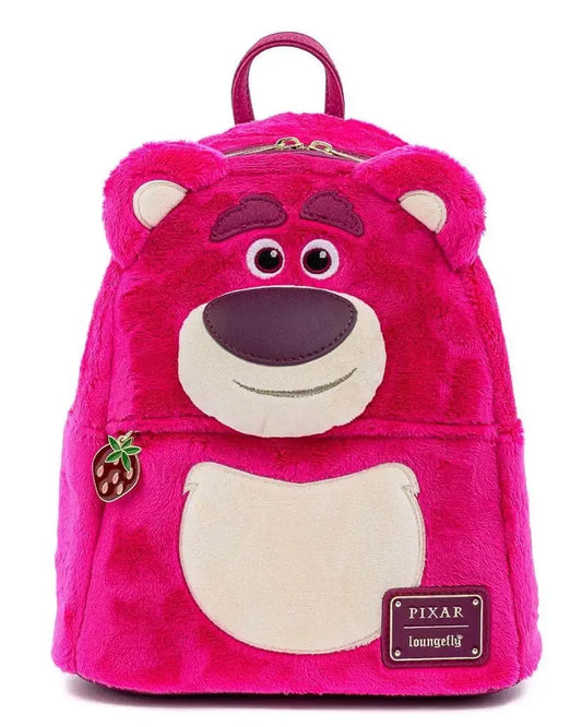 Loungefly Disney Pixar Lotso Sherpa Mini Backpack